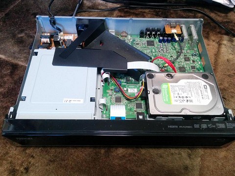 使用開始から4年目、動きが鈍くなってきた東芝レグザブルーレイ